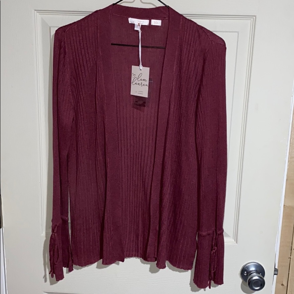 LC Lauren Conrad Light Fall Cardigan NWT